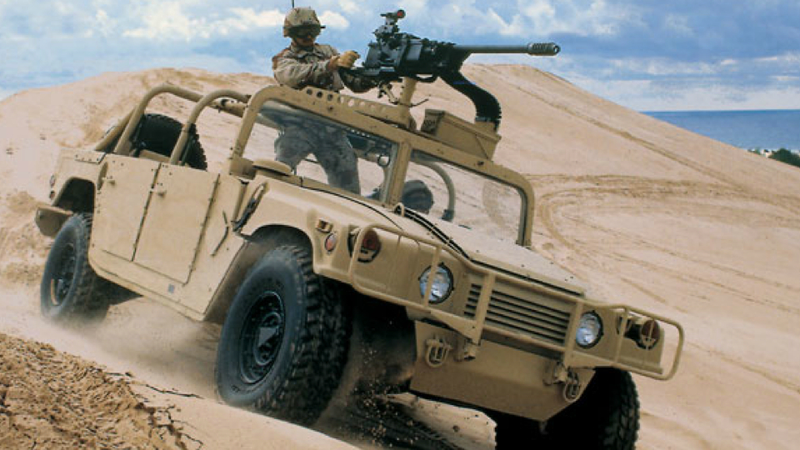 Illustration for article titled SEMA Is A Great Place To Gawk At Military Vehicles